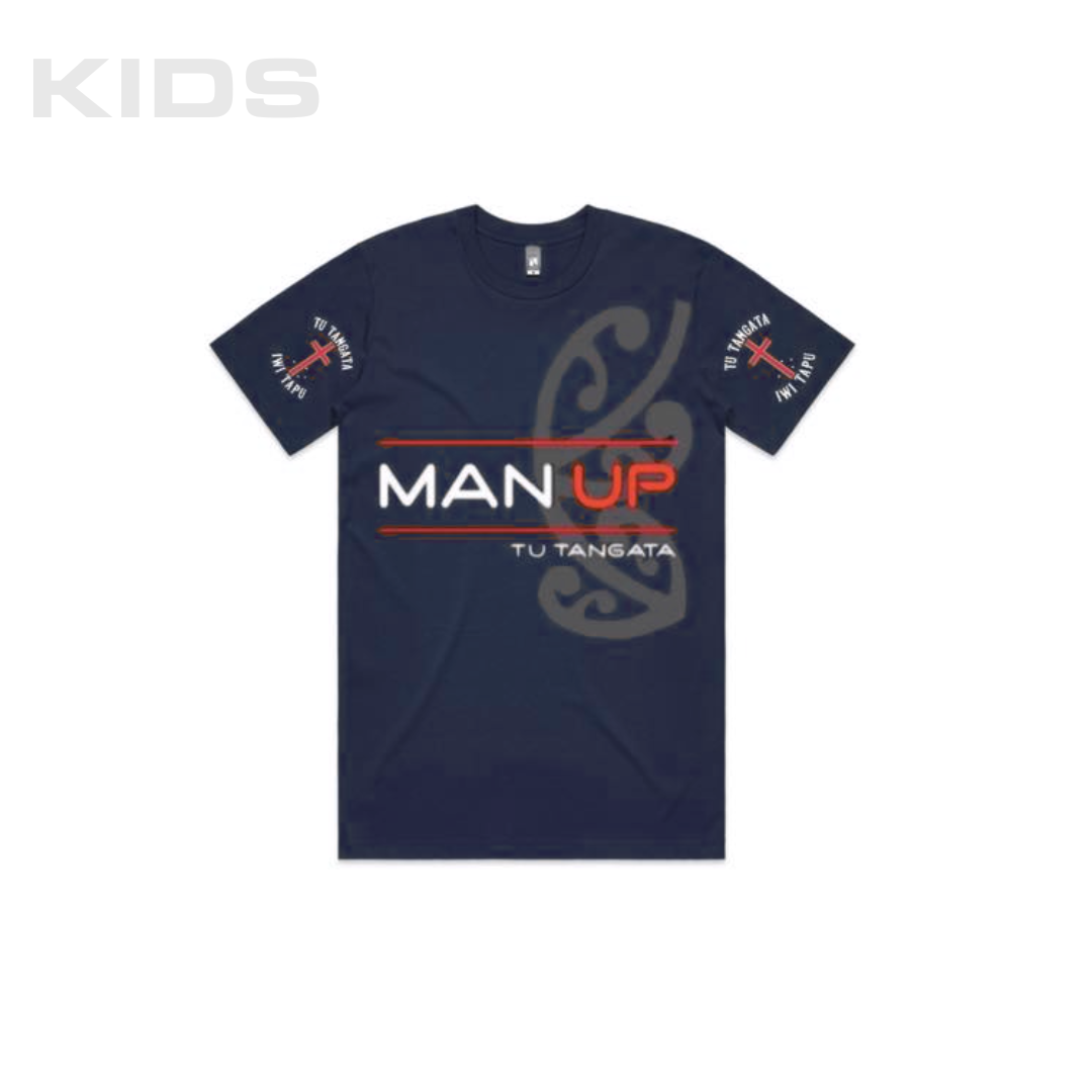 Kids Man Up Tee