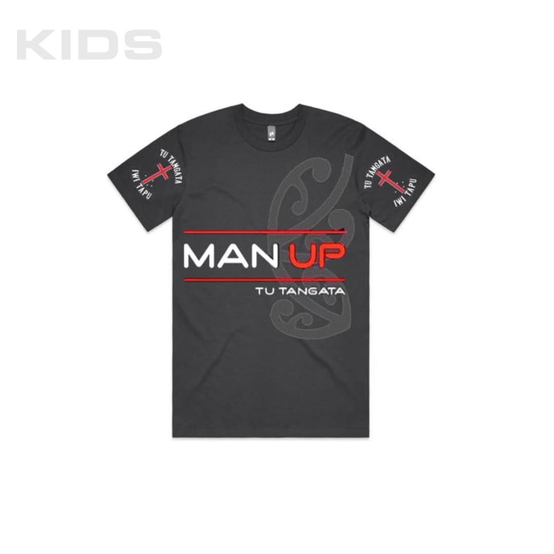 Kids Man Up Tee