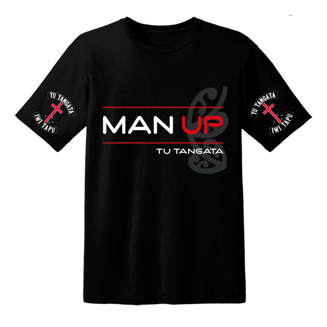Kids Man Up Tee