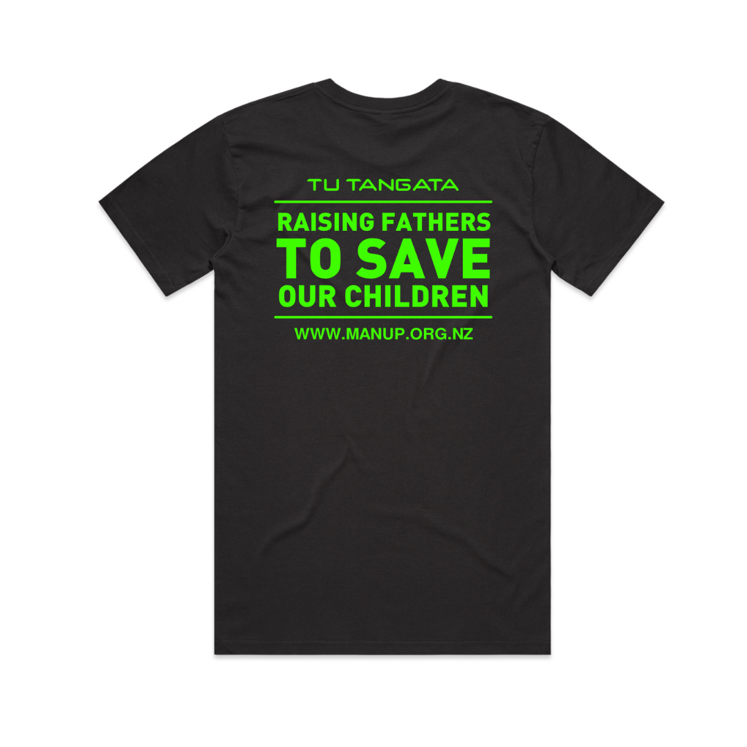Neon Man Up Tee