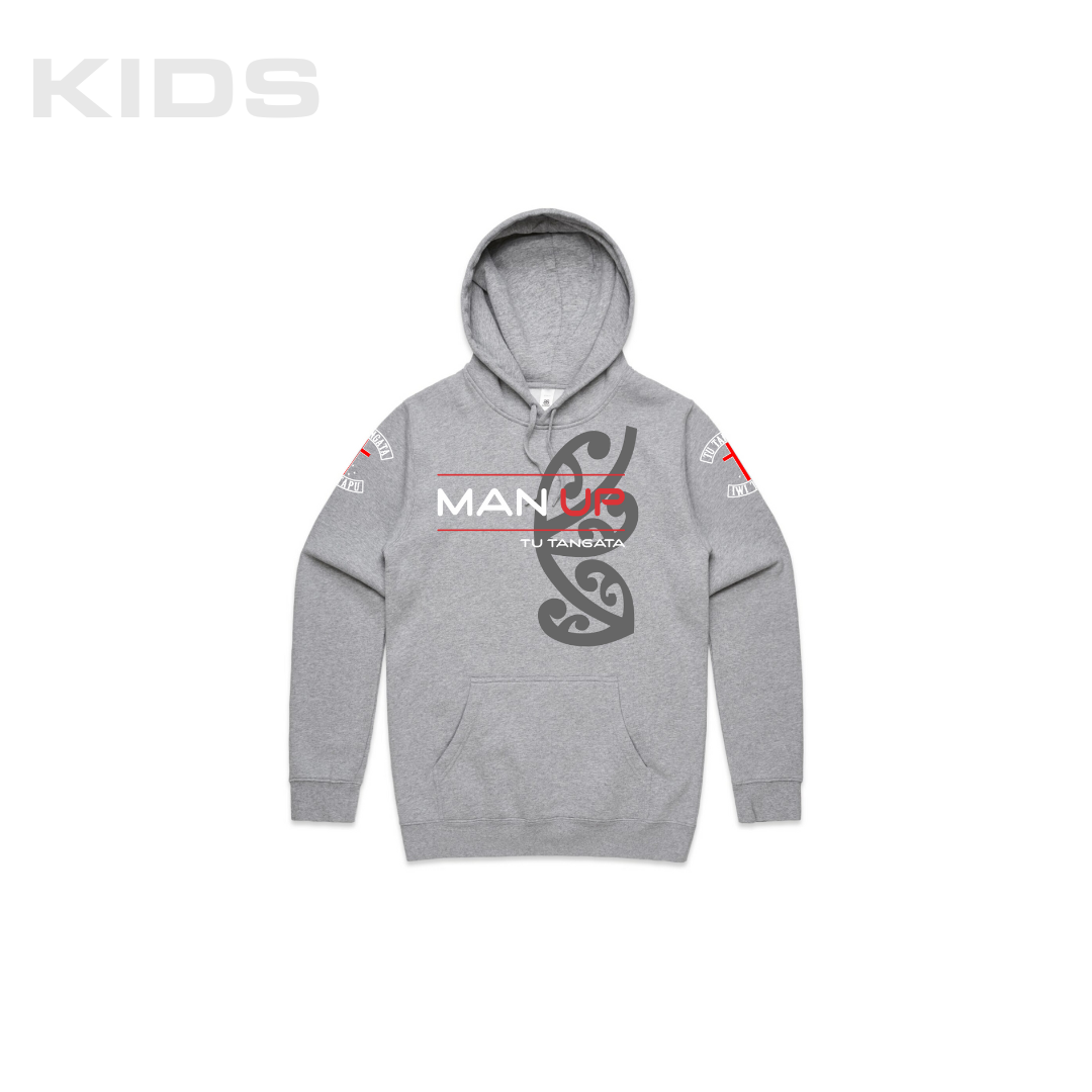 Kids Man Up Hoodie