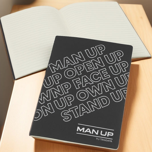 Man Up Notebook – Tu Tangata Edition