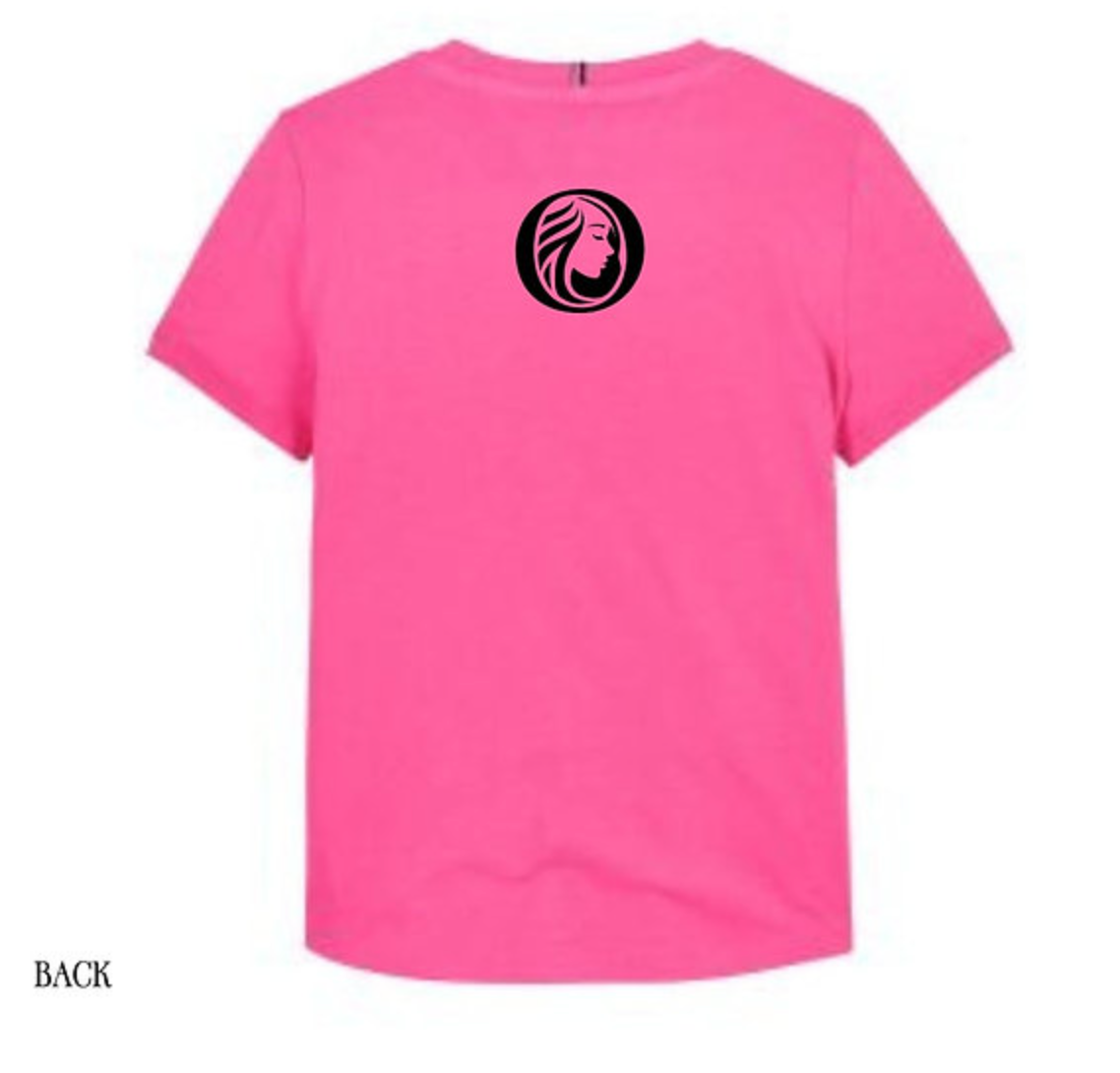 I Am Woman Pink Army T-shirt