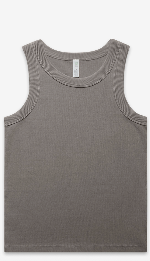 Remnant Singlet - Faded Organic Rib Tank