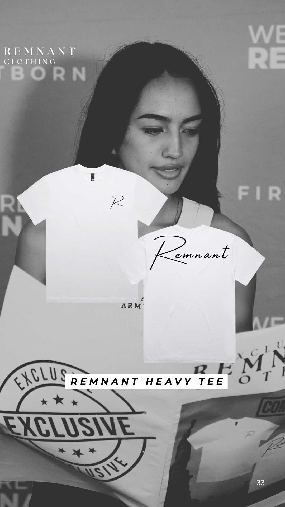 Remnant Army Heavy Tee