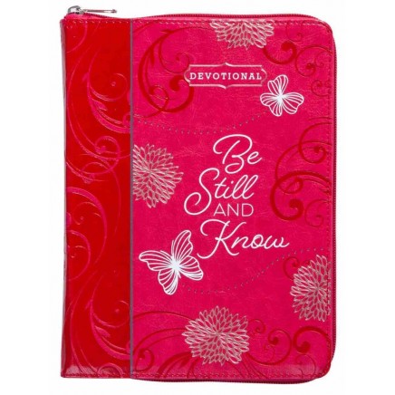 Journal Devotional Be Still And Know Pink