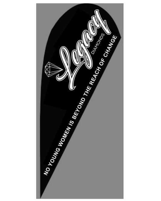 Legacy Diamonds Double sided 3.5m flag