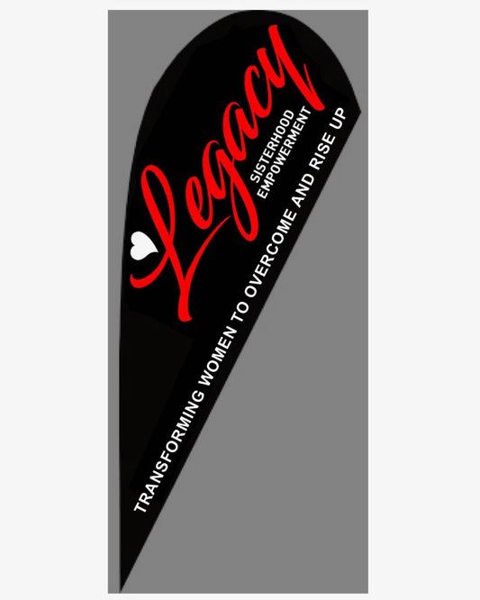 Legacy Double sided 3.5m flag