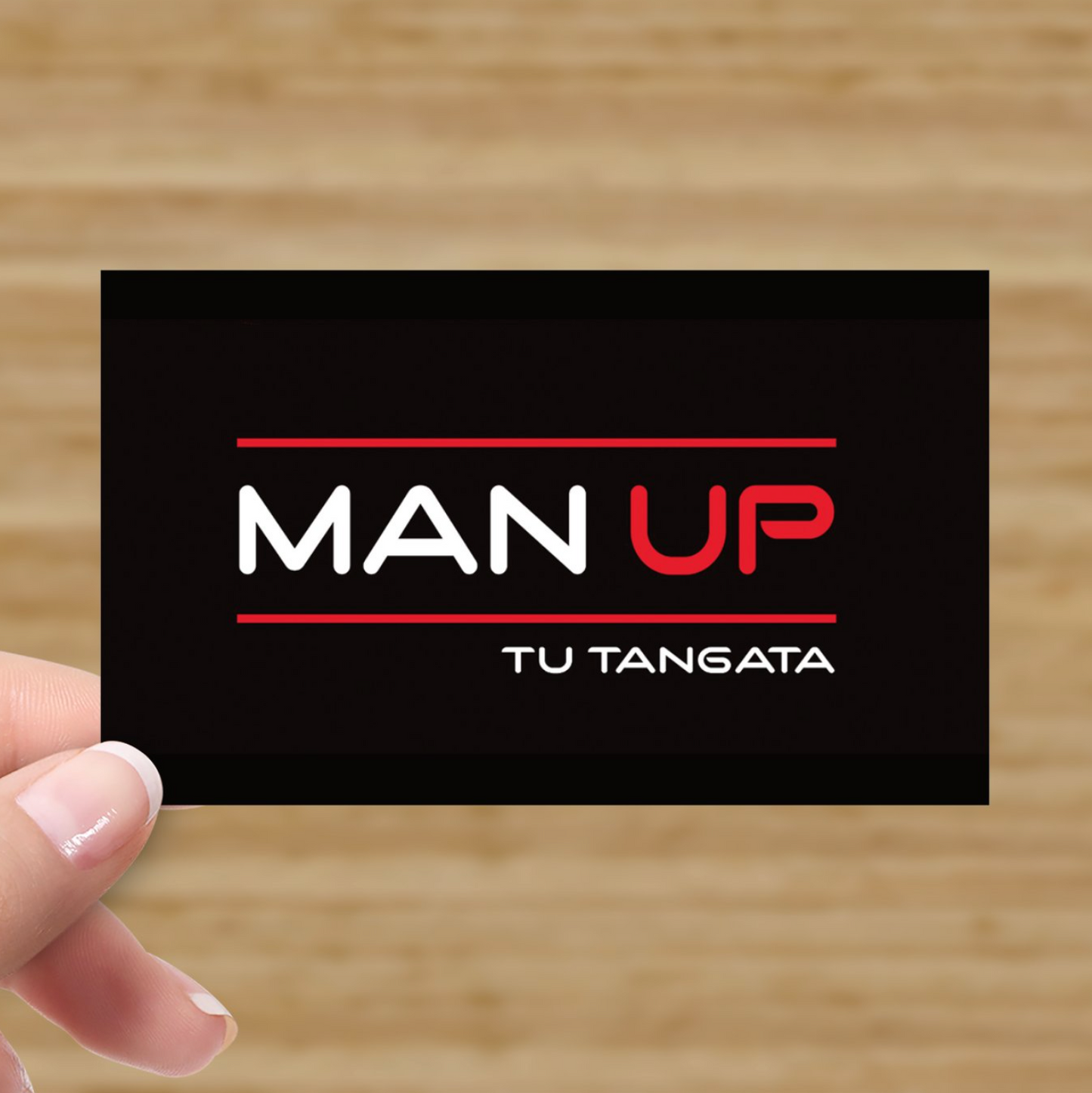 Man Up Business cards (pack of 100)