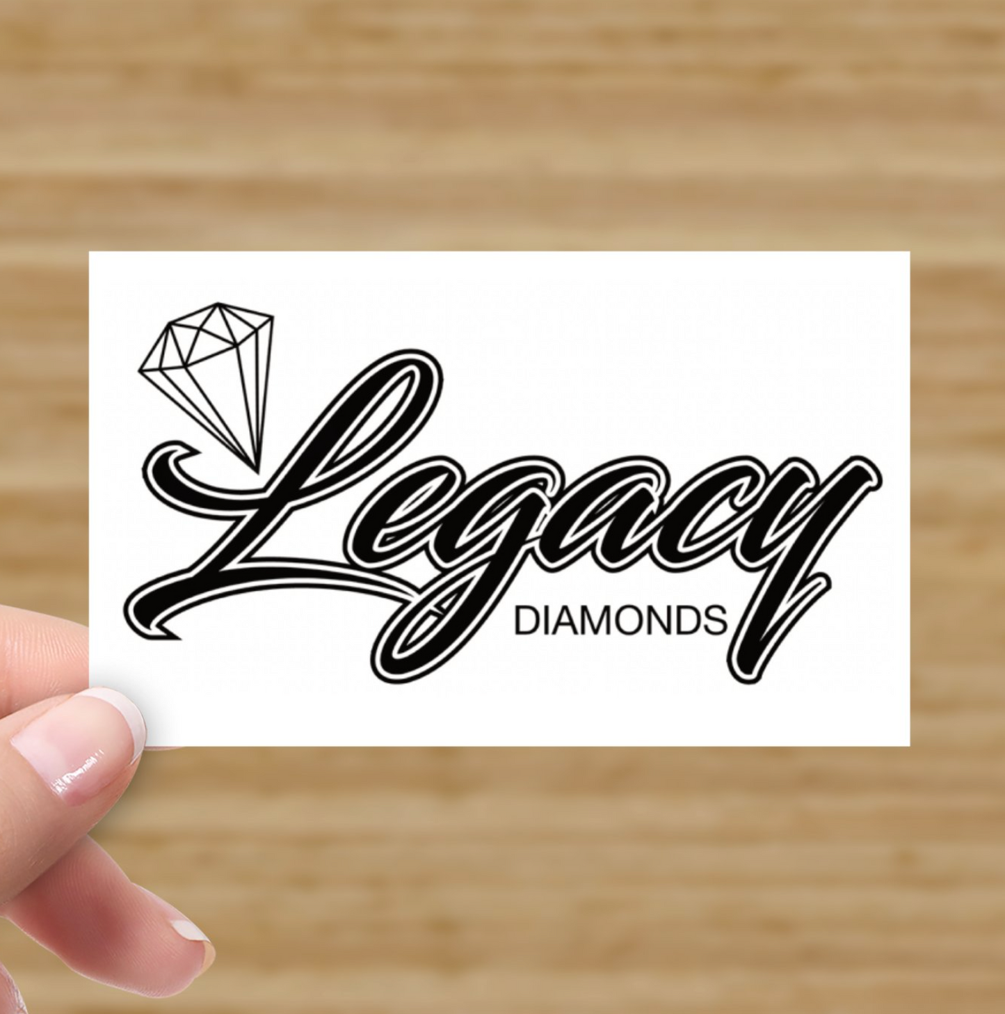 Legacy Diamonds Business cards (pack of 100)