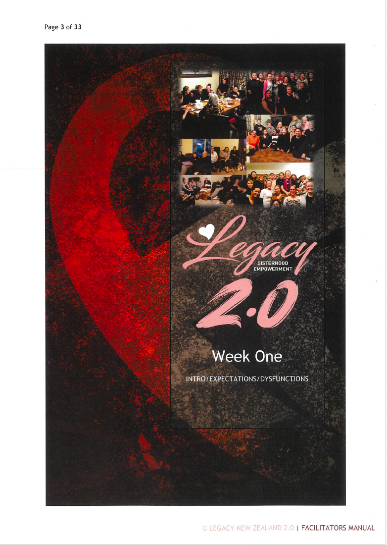 Legacy 2.0 Facilitators Manual