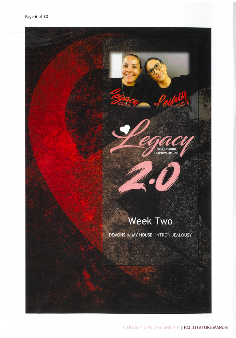 Legacy 2.0 Facilitators Manual