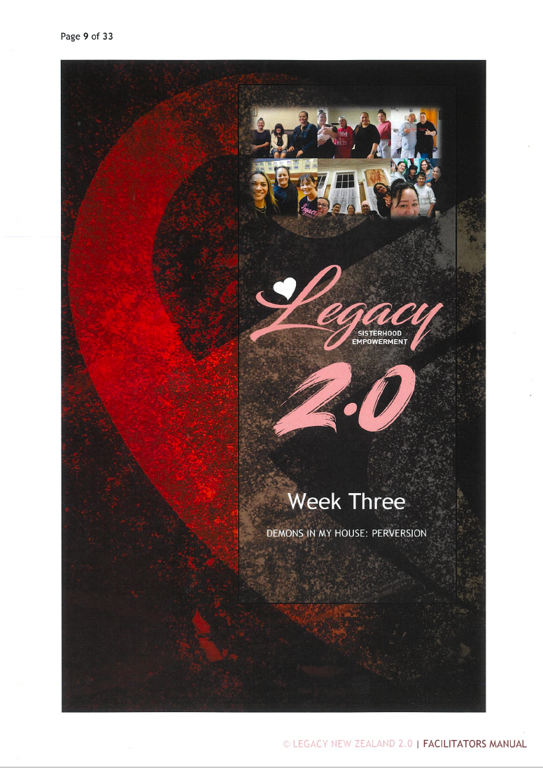 Legacy 2.0 Facilitators Manual