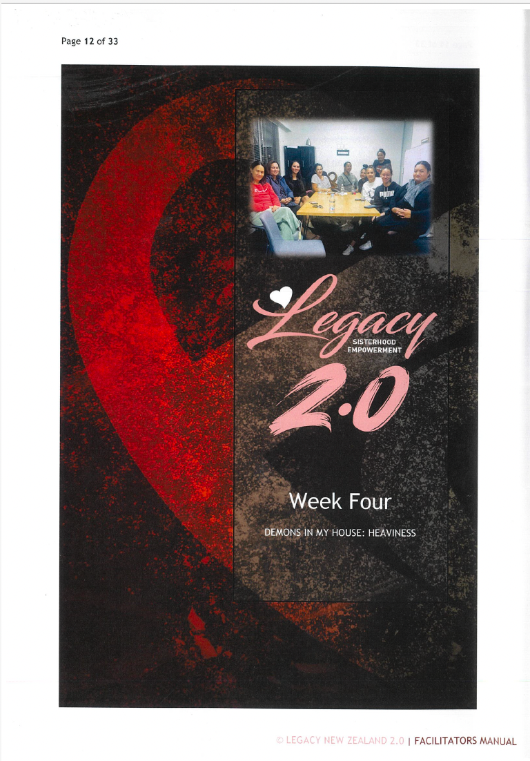 Legacy 2.0 Facilitators Manual