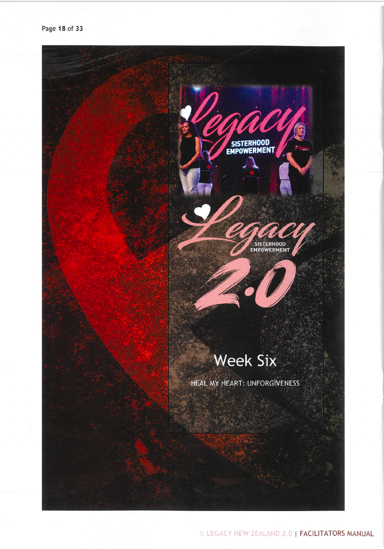 Legacy 2.0 Facilitators Manual