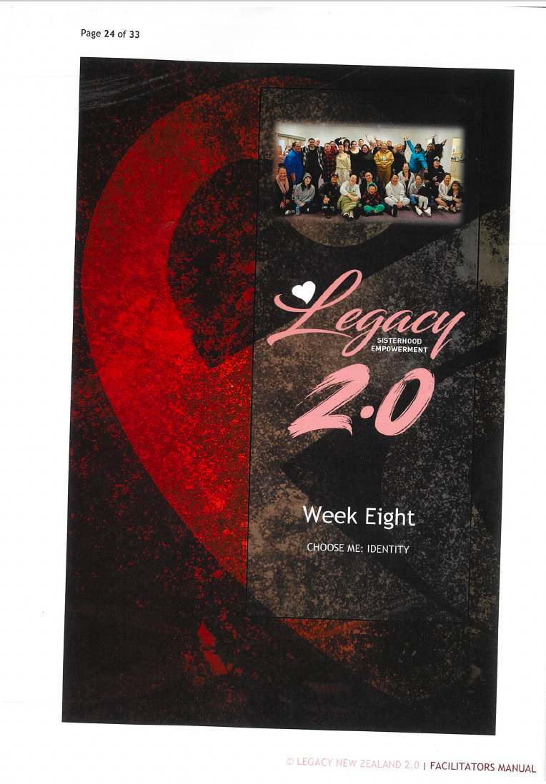 Legacy 2.0 Facilitators Manual