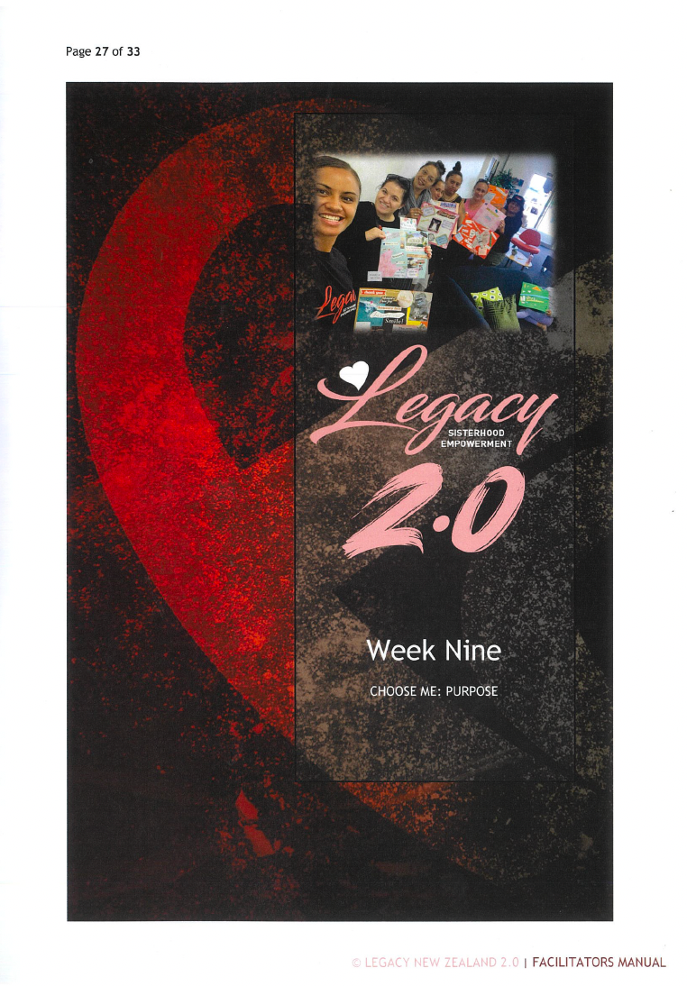 Legacy 2.0 Facilitators Manual