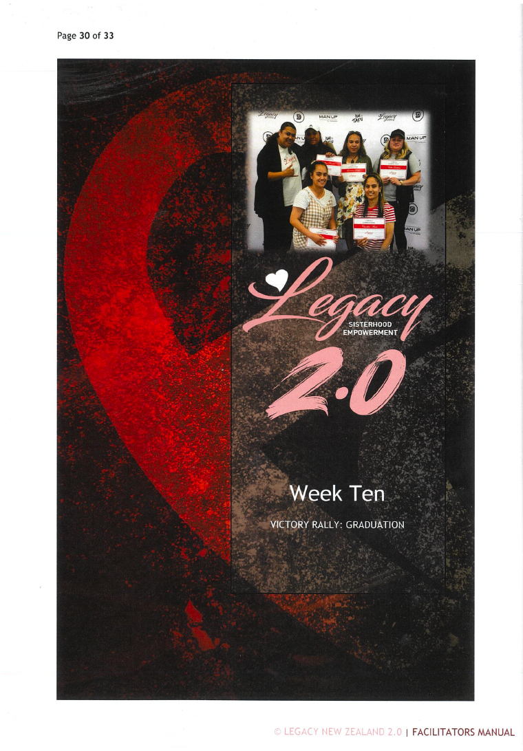Legacy 2.0 Facilitators Manual