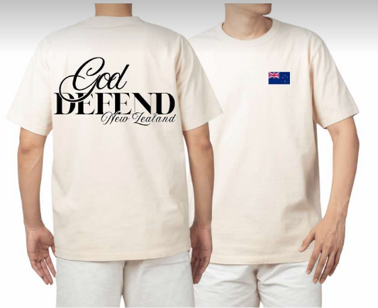 MNZGA - God Defend NZ tee