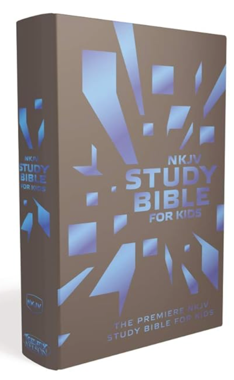 NKJV Kids Study Bible Brown Cover: The Premiere NKJV Study Bible for Kids