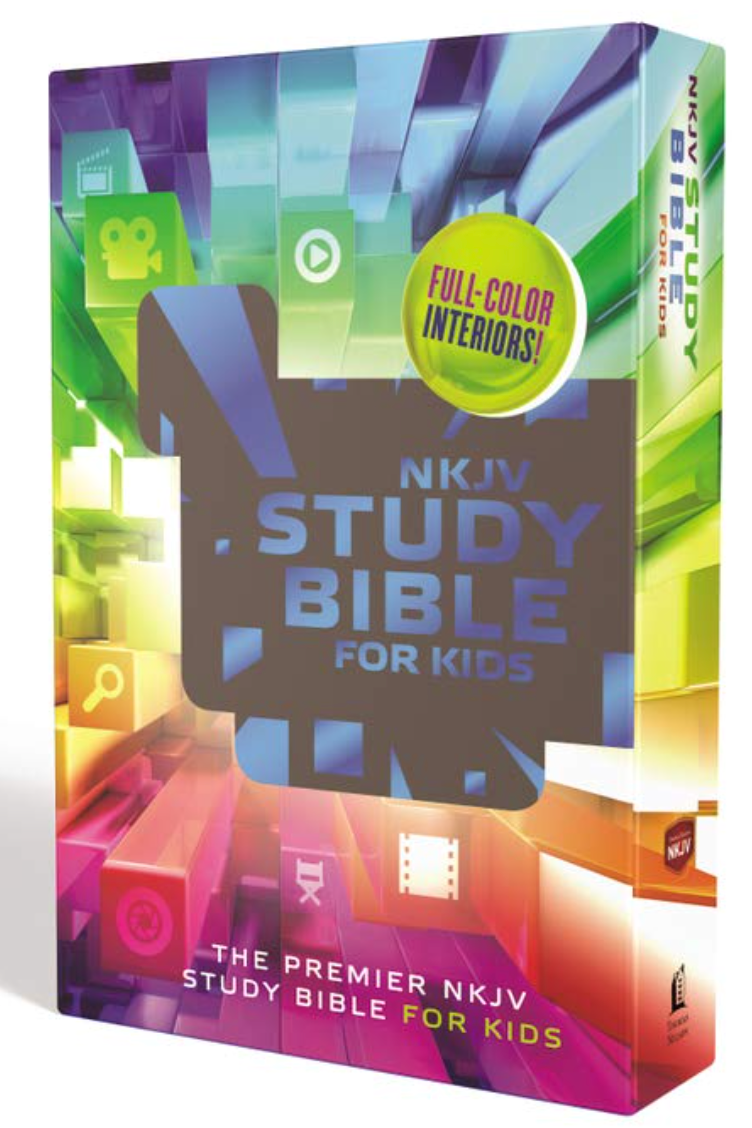 NKJV Kids Study Bible Brown Cover: The Premiere NKJV Study Bible for Kids