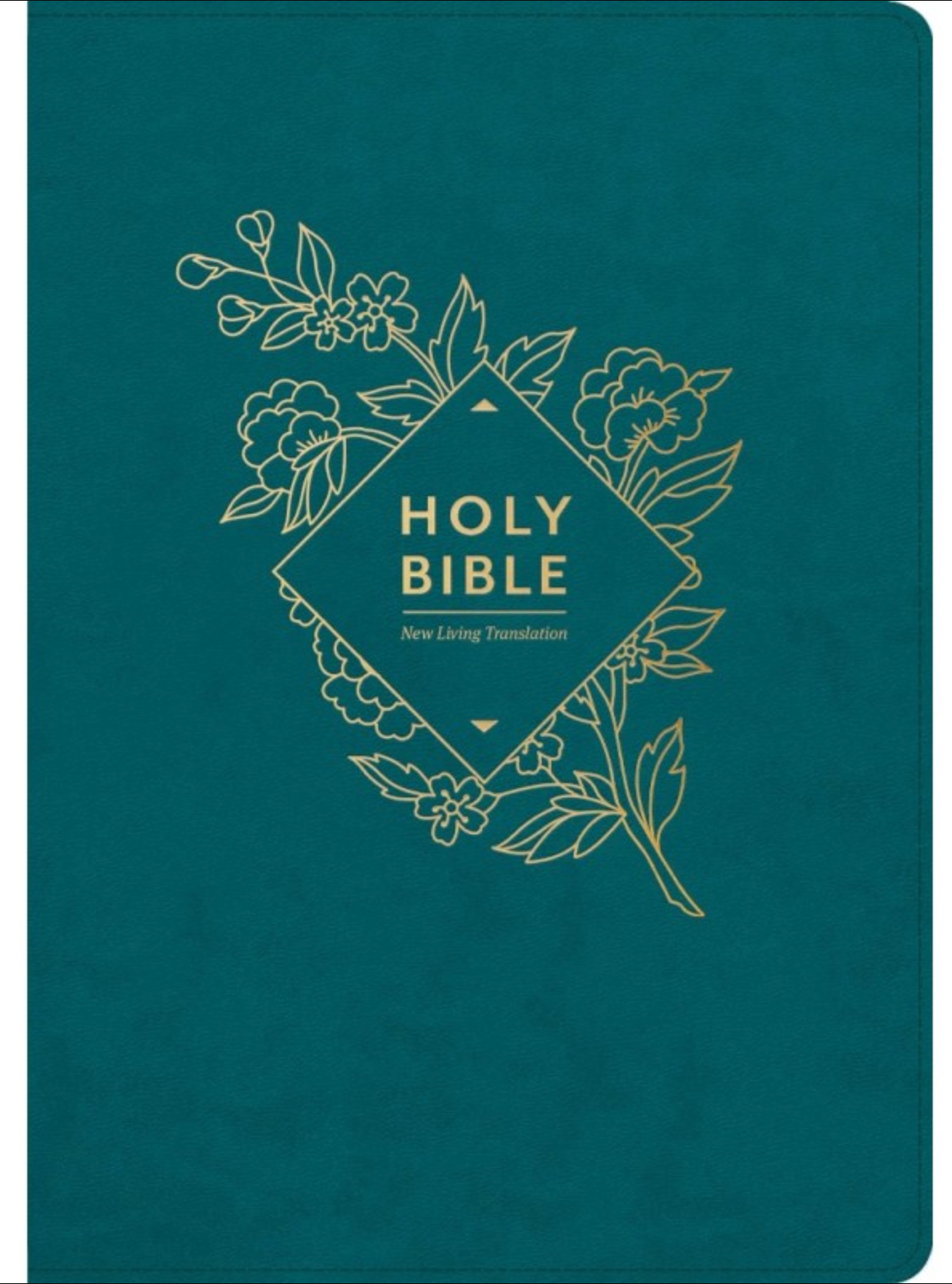 NLT Holy Bible Giant Print Teal Blue I/L