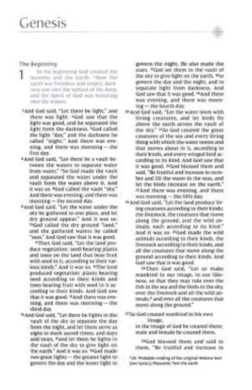 NIV Men's Devotional Bible, Large Print, Black Leathersoft 10 point Comfort Print