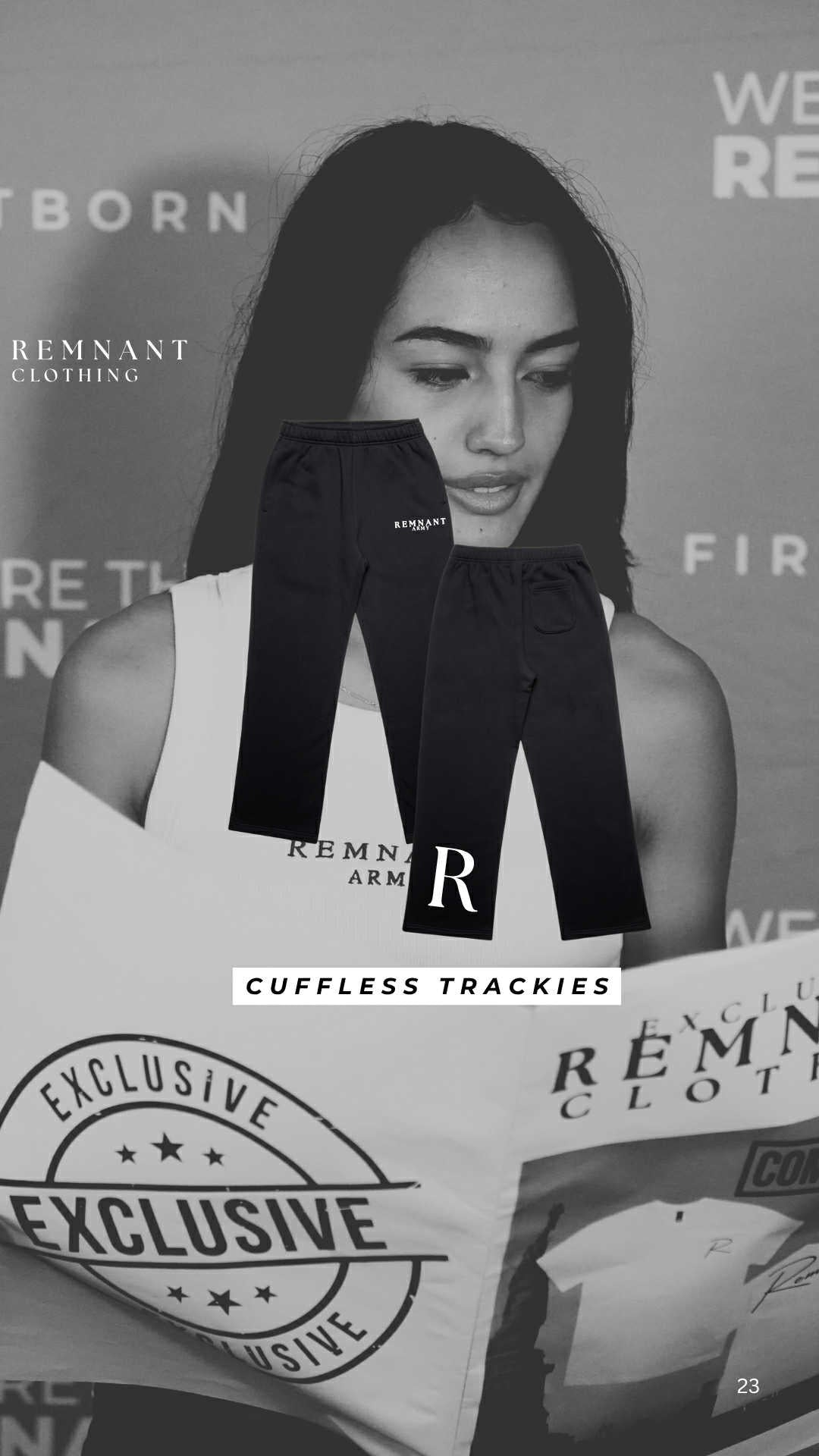 Remnant Army Cuffless Track Pants