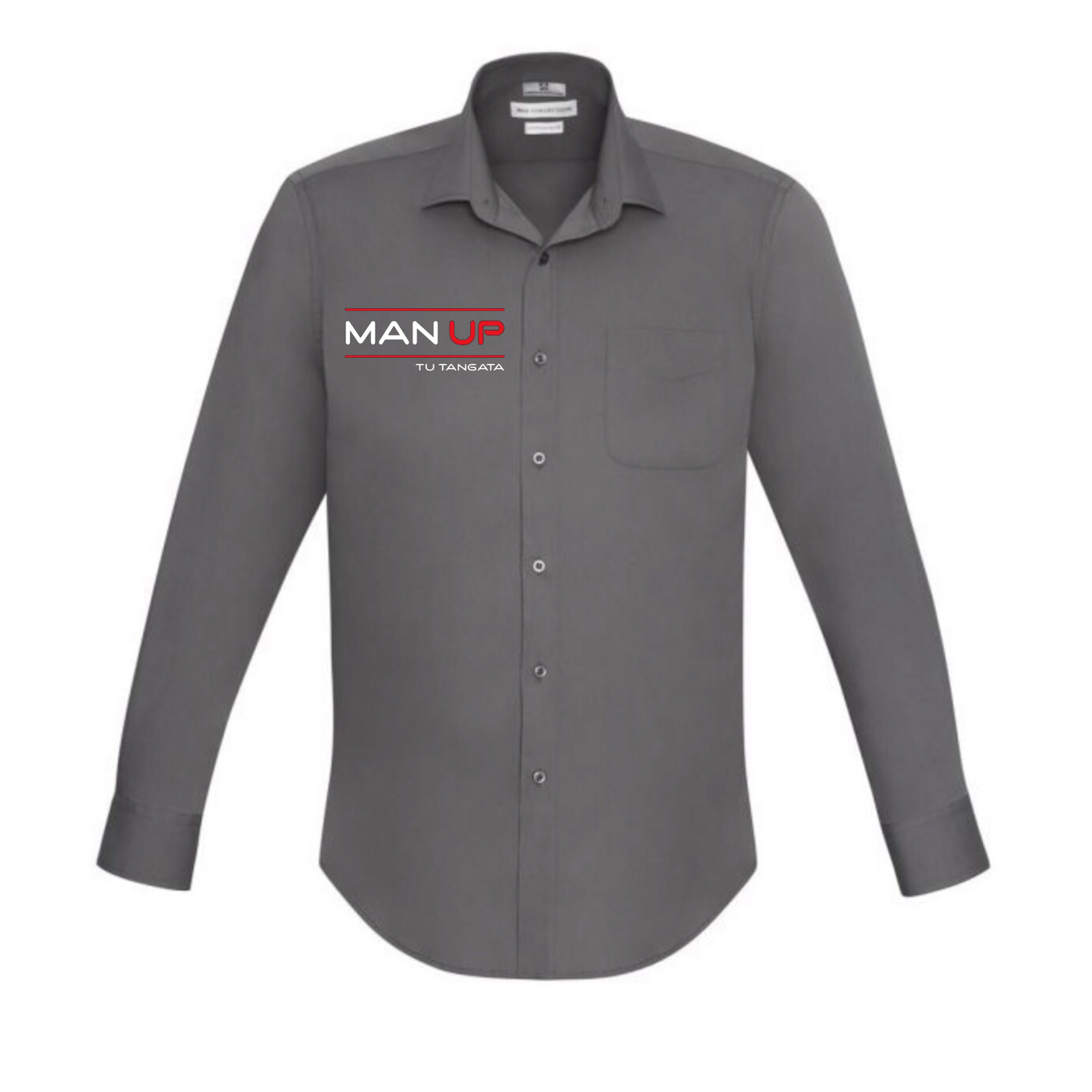 Man Up LS Business Shirt (made to order)
