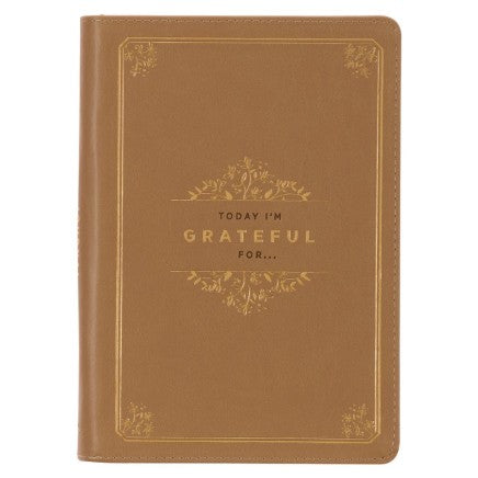Journal Today I'm Grateful For Butterscotch clas zip