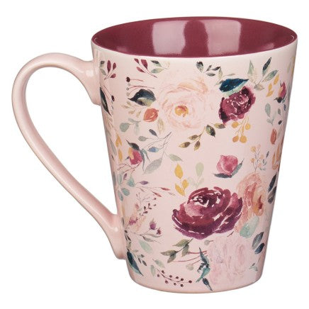 Mug Plans I Have For You Pink Floral