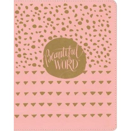 NIV Beautiful Word Bible For Girls Zipper Pink I/L