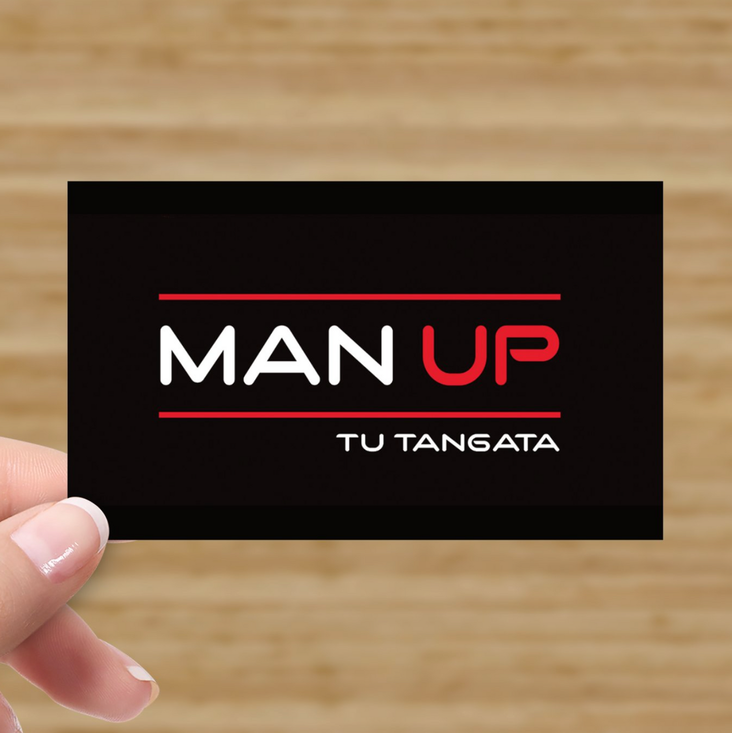 Man Up Business Cards