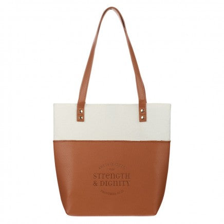 Tote Bag Toffee & Cream